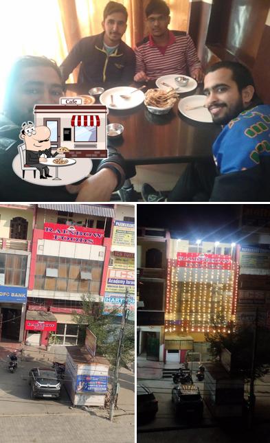 The picture of RAINBOW RESTAURANT’s exterior and dining table