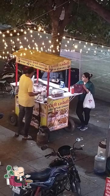 The interior of Ma Ashapura Kachchhi Dabeli