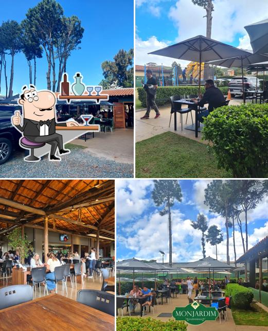 O interior do Monjardim Fazendinha