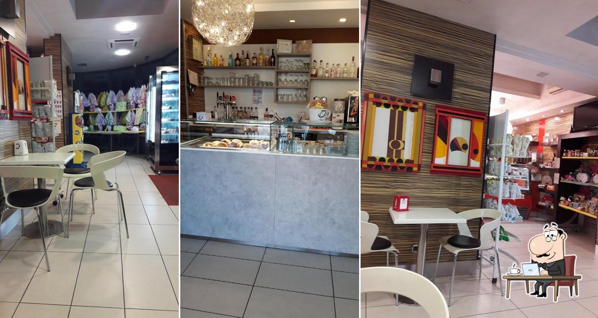 Gli interni di gelateria igli