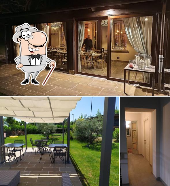 Gli esterni di Agriturismo La Rinaldina