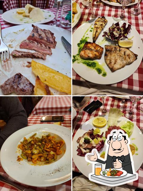 Platti al Ristorante "Il Moro"