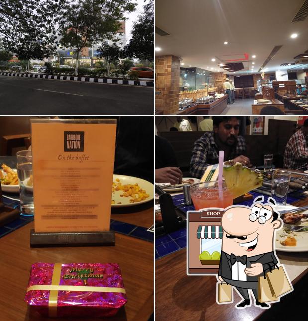 Check out how Barbeque Nation looks outside