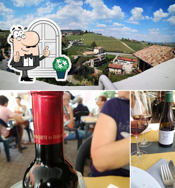 Goditi la vista dagli esterni di La Cantinetta
