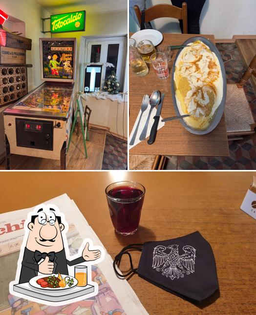 La foto di cibo e bevanda da Al Cacciatore di Tagli