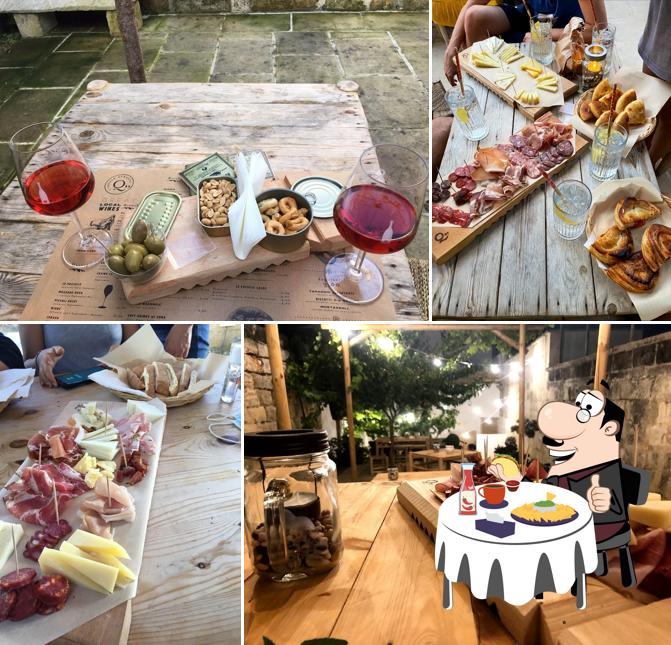 Piatto di formaggi al L'Ortale Ristoro SAlentissimo