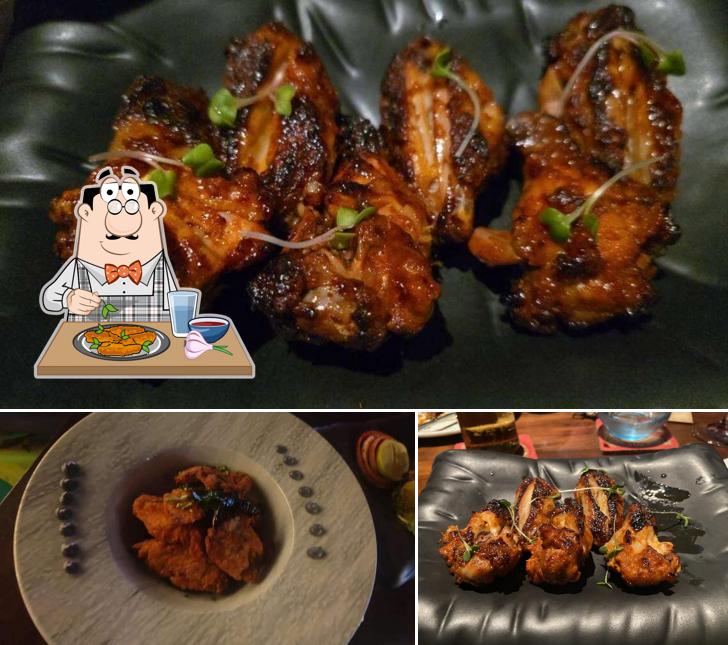 Chicken wings at Post Card Global Tapas Bar