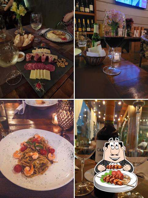 Platos en Enoteca Permont
