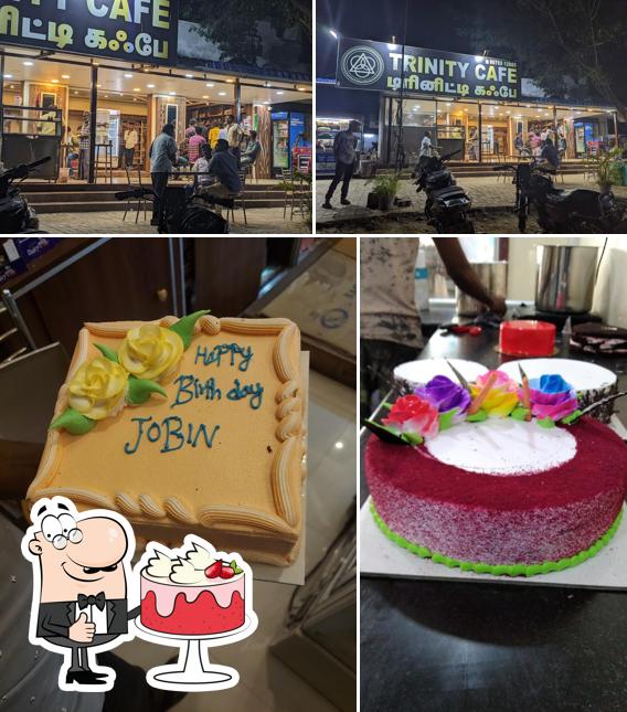 See this pic of Trinity Cafe