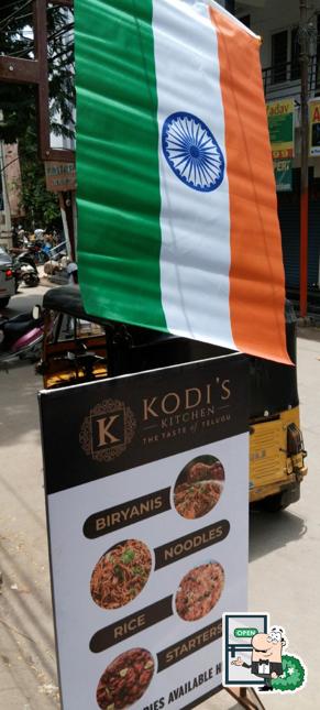 The exterior of Kodi’s kitchen