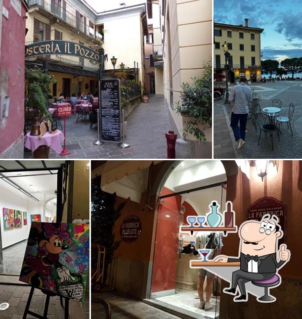 Gli interni di La Fabbrica Del Gelato