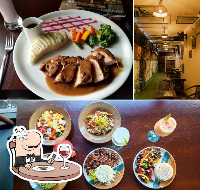 The photo of food and interior at WILD BUFF'S COFFEE