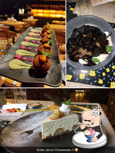 Order one of the sweet dishes