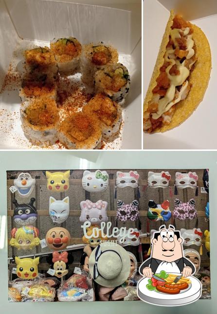 Cibo al College Sushi Forlì