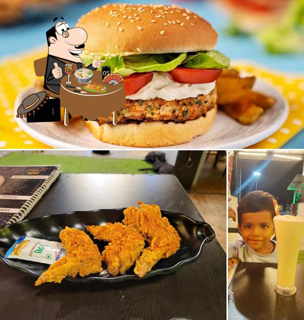 Meals at the crispy hut