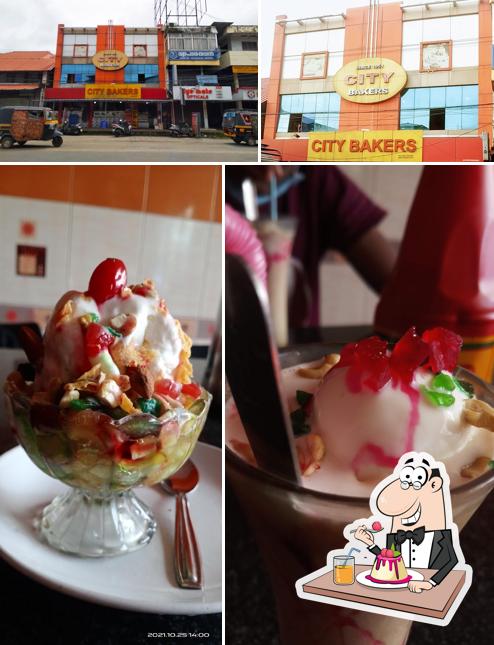 City Bakers provides a range of sweet dishes