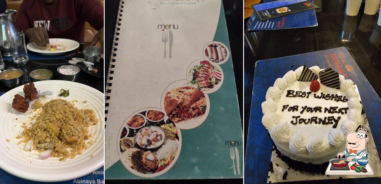 Chicken curry at Hotel Aryaas Restaurant