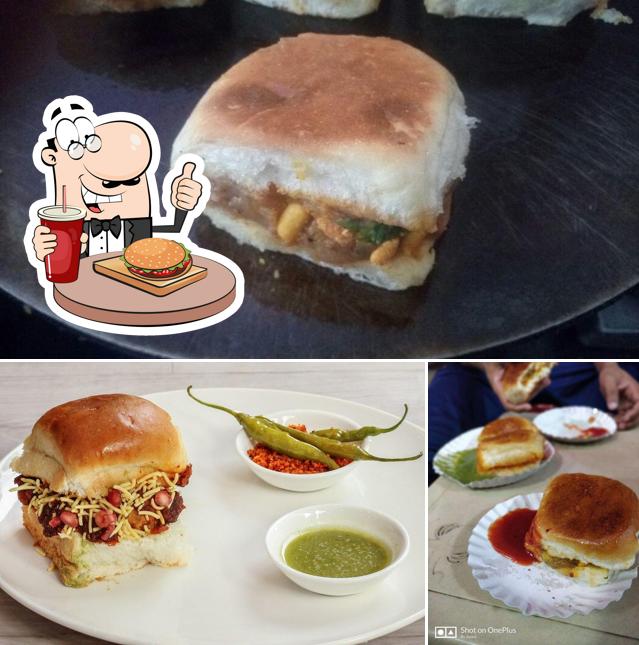 Get a burger at Karnavati Lali