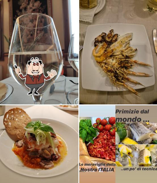 Platti al Ristorante Busatto specialità di pesce a Treviso dal 1919