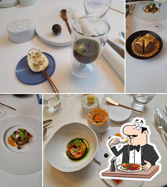 Plats à Restaurant L'Écrin de Yohann Chapuis