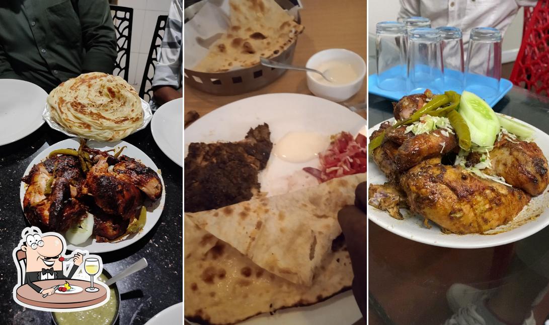 Food at Halal Chick