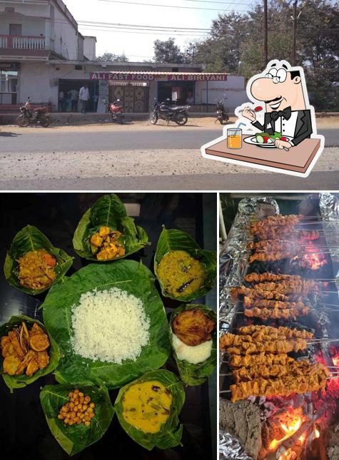 The image of ALi Biryani’s food and exterior