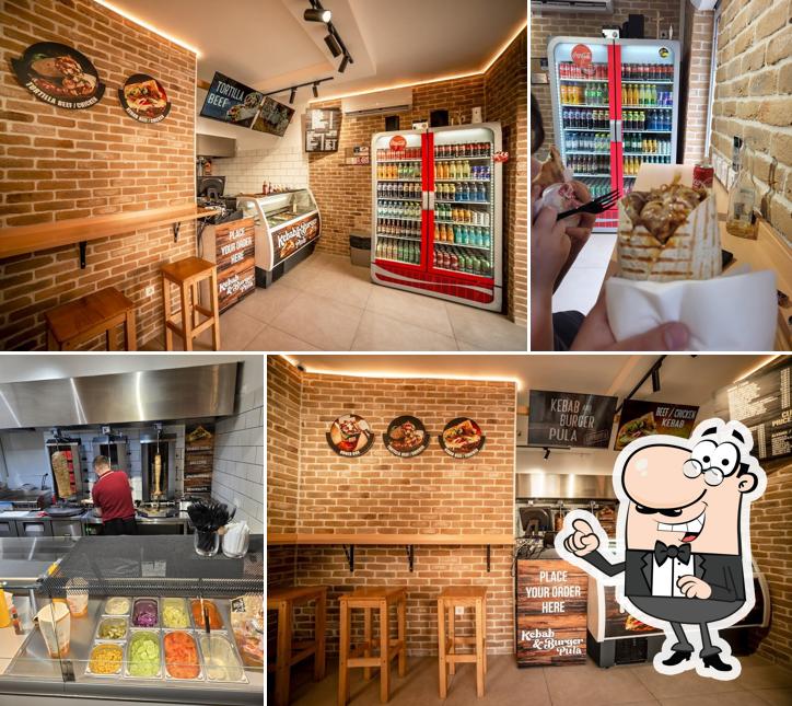 Dai un'occhiata agli interni di Kebab&Burger Pula