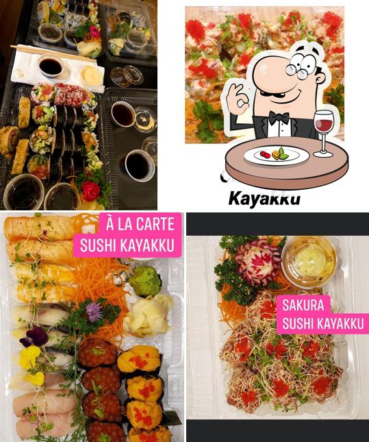 Nourriture à Sushi Kayakku