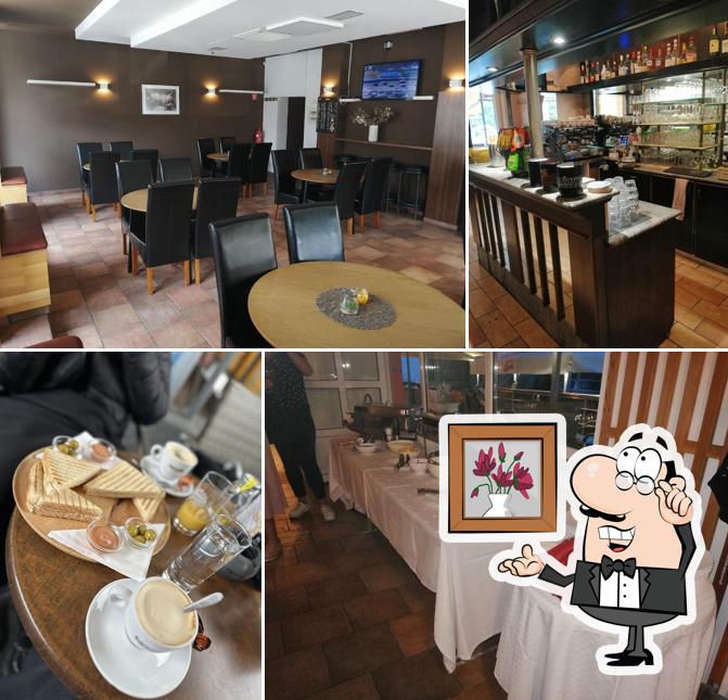 Gli interni di Jack Bar