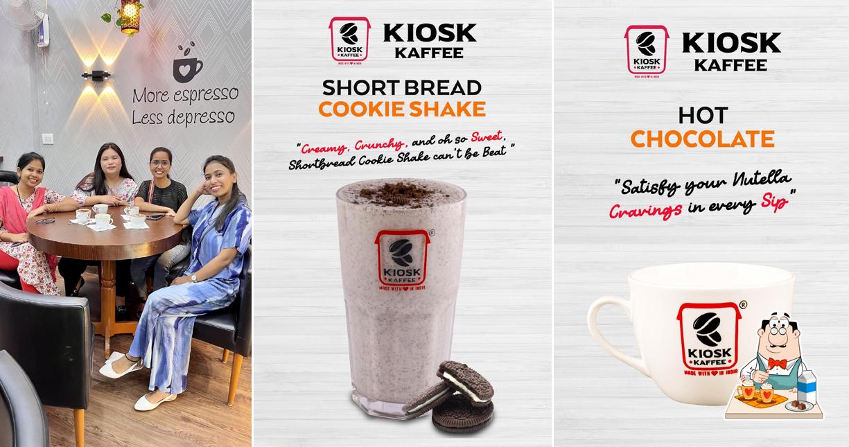 Enjoy a drink at KIOSK KAFFEE