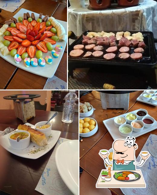 Comida em Restaurante Casa Suíça "A Casa do Fondue"