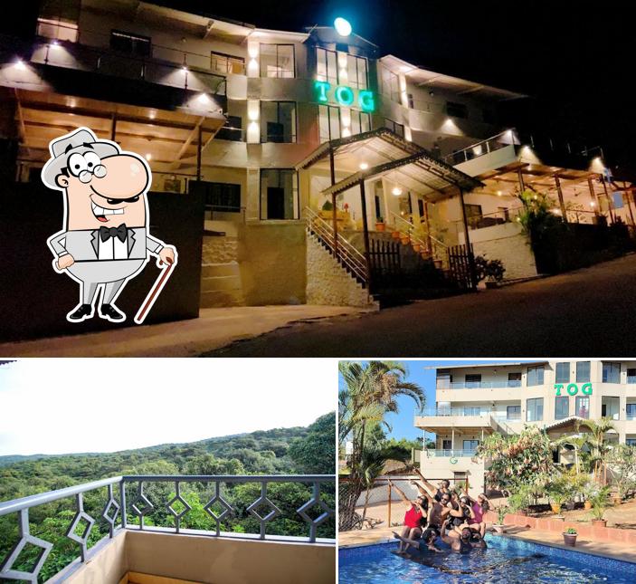 The outside part is an important feature of The Olive Green Resort Mahabaleshwar