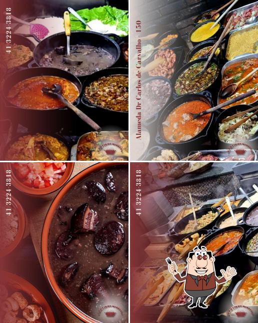 Platos en Cantinho Mineiro