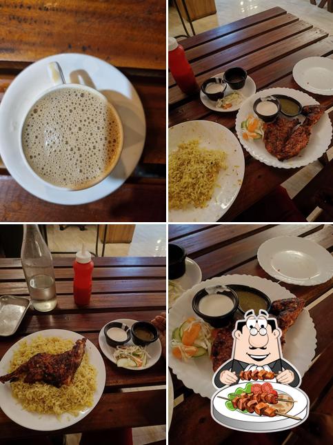 Food at Adams Cafe
