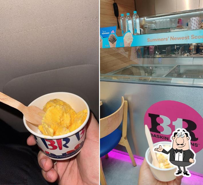 Check out how Baskin Robbins looks inside