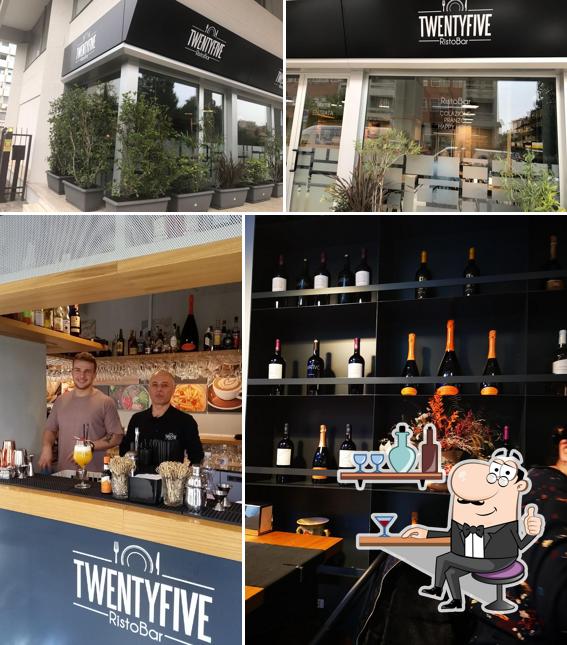 Siediti a un tavolo di Risto Bar TwentyFive