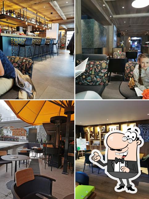 Gli interni di Zermama Bistro