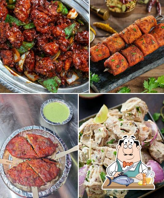 Grilled salmon at North Tandoor
