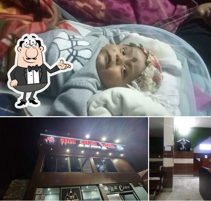 The photo of Buransh Family Restaurant’s interior and food