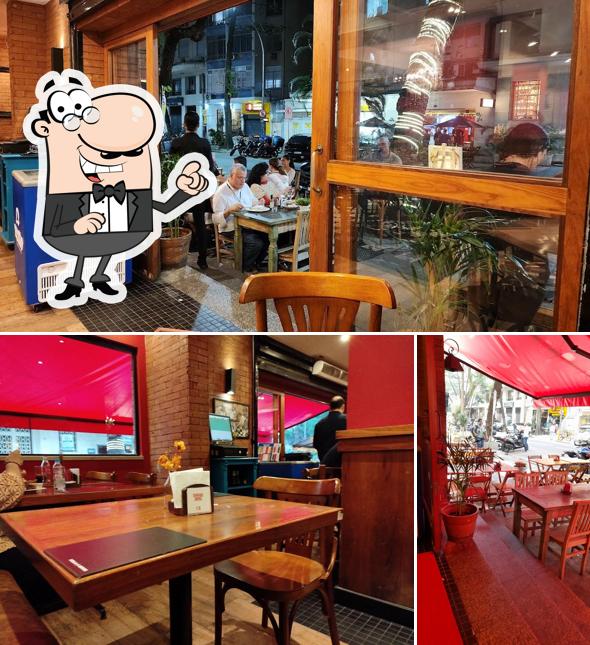 O interior do Mamma Bette