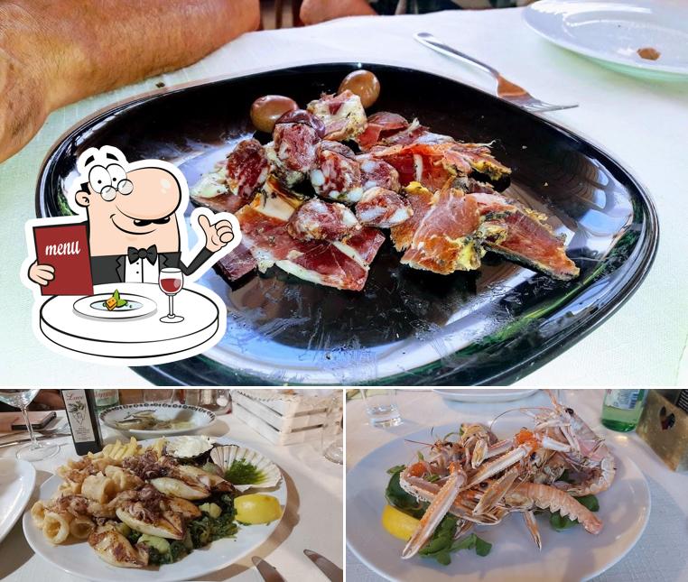 Scampi al Pizzeria Laco