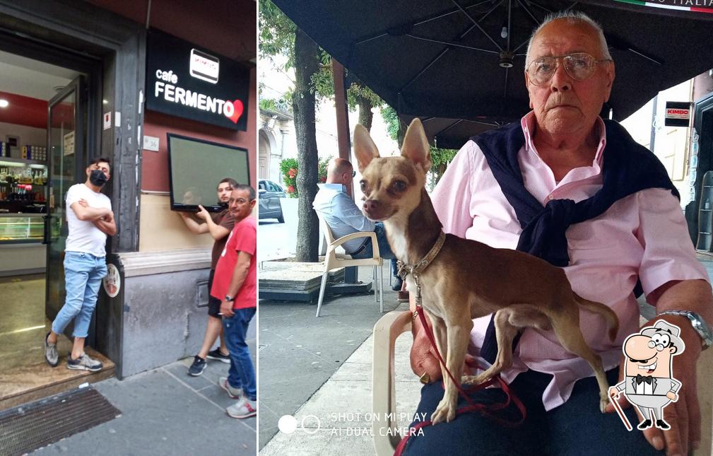 Gli esterni di Cafe Fermento