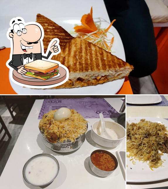 Grilled cheese sandwich at Hotel SVD