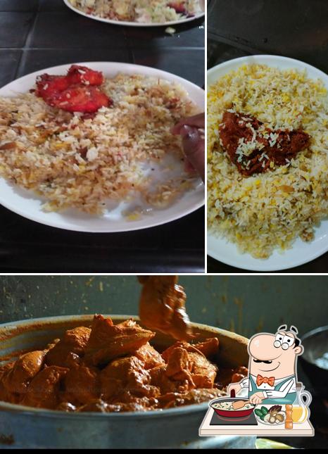 Fried rice at Sarovar Biriyani Center
