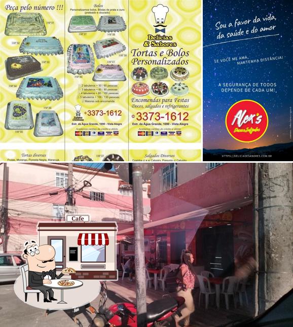O exterior do Alex Doces e Salgados