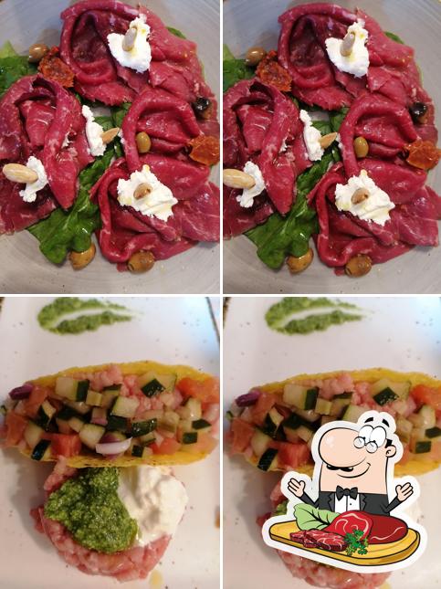 Carpaccio di manzo al Ristorante Controvento