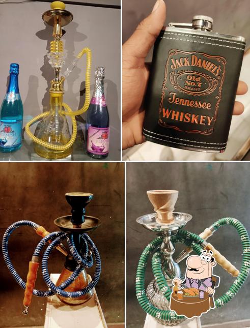 Enjoy a pint of light or dark beer