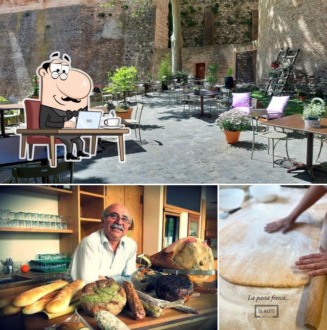 Gli interni di da Mario