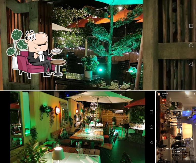 Siediti a un tavolo di Restaurant Marcellino Pane e Vino