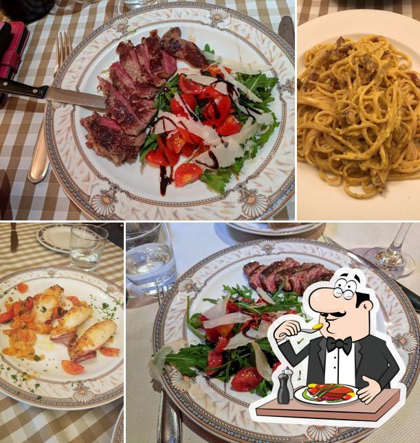 Cibo al Osteria Ragno d'oro